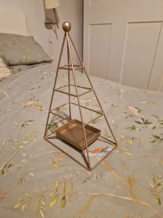 Portagioie a Sospensione per Orecchini e Collane Dorati