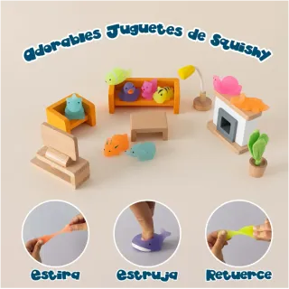 Gato rosa Squishy Squishie ^^