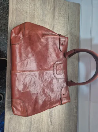 Bolso grande piel estilo italiano