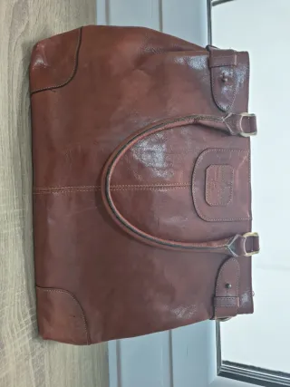 Bolso grande piel estilo italiano