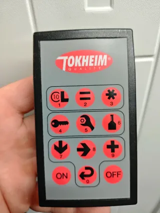 Mando Programación Tokheim
