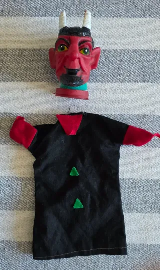 Lote Marionetas Guiñol Antiguas titeres