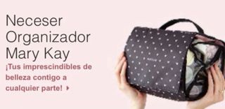 Neceser Mary Kay Colgante Negro y Rosa