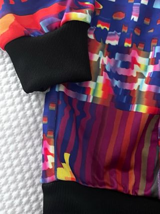 Chaqueta Adidas Bomber Estampada Multicolor