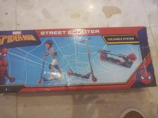 Patinete Spiderman infantil