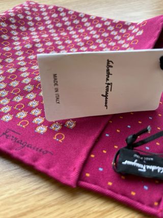 Pañuelo Salvatore Ferragamo Rojo