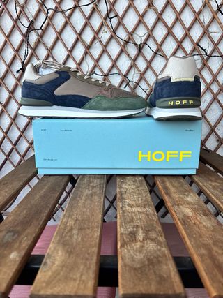 Zapatillas Hoff Azul Oscuro/Verde - modo casual