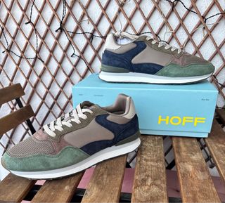 Zapatillas Hoff Azul Oscuro/Verde - modo casual