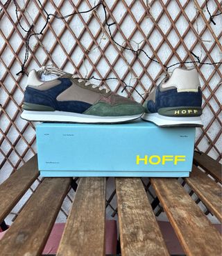 Zapatillas Hoff Azul Oscuro/Verde - modo casual
