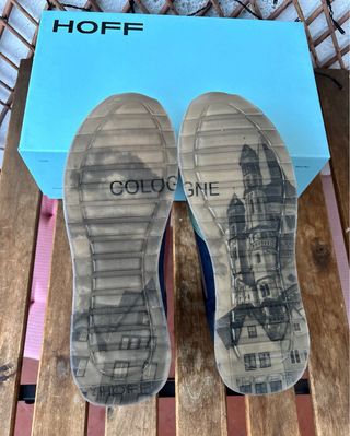 Zapatillas Hoff Azul Oscuro/Verde - modo casual