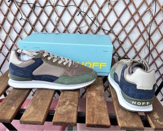 Zapatillas Hoff Azul Oscuro/Verde - modo casual