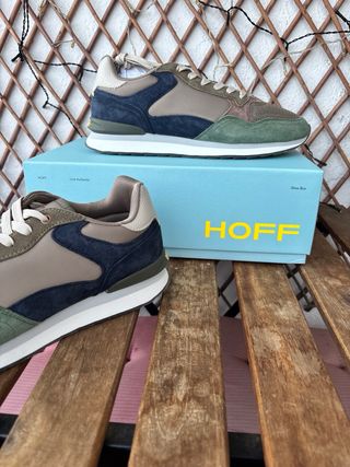Zapatillas Hoff Azul Oscuro/Verde - modo casual