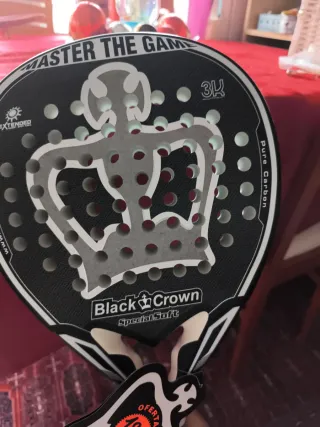 Pala Black Crown Nueva Sin Estrenar