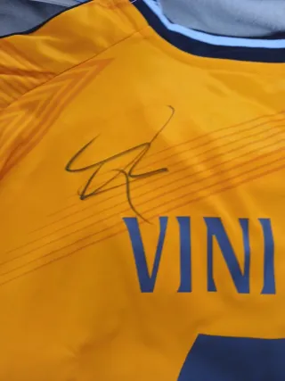 Camiseta Vinicius Jr. Firmada Talla M