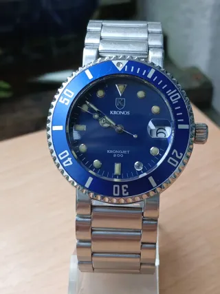Reloj KRONOS Kronojet Cuarzo Azul