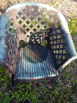 Conjunto Muebles Jardín Plástico