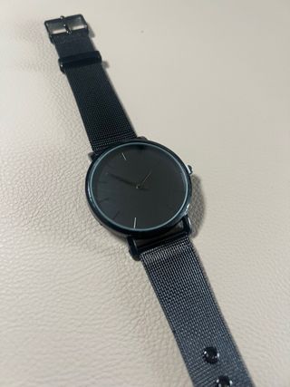 Reloj Negro Caballero Minimalista Elegante