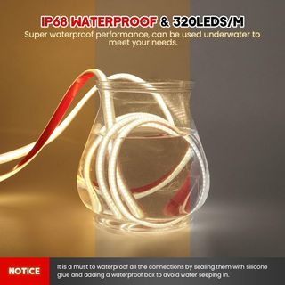 Cinta LED COB 320 LEDs/m - 4m