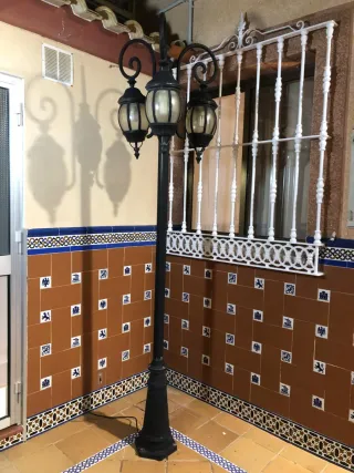 Farola de exterior 3 luces