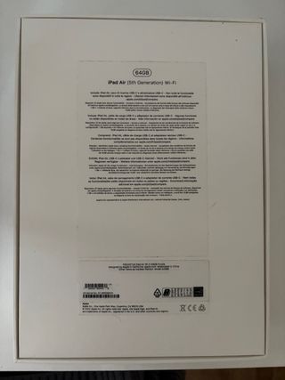 iPad Air 5ª Gen 64GB WiFi