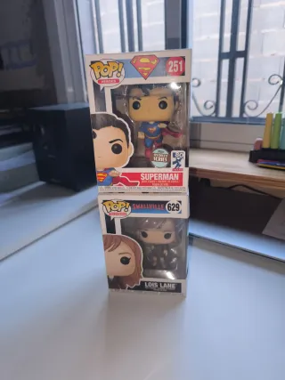 Funko Pop Superman 251 y Lois Lane 629