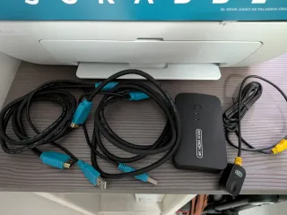 Conmutador KVM HDMI 4K para 2 PCs