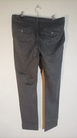 Pantalón de vestir Zara gris