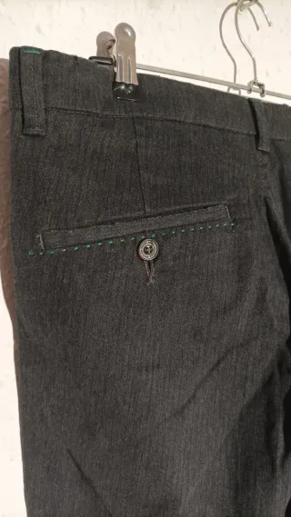 Pantalón de vestir Zara gris