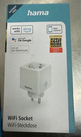 Enchufe WLAN HomeKit comm. Voc./por APPL. 3680 W 16 A
