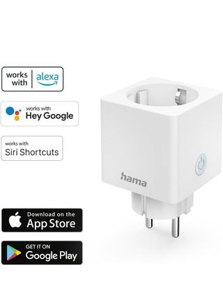 Enchufe WLAN HomeKit comm. Voc./por APPL. 3680 W 16 A