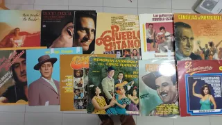 45 Vinilos Flamenco, Copla y Pop Español