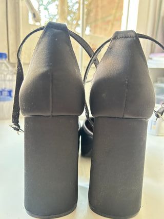 Tacones negros plataforma Primark