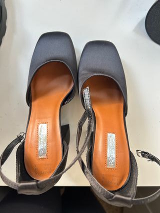 Tacones negros plataforma Primark