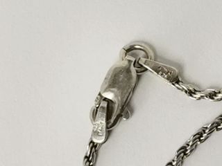 Collar cordón y cruz Caravaca Plata 44 cm 6,1 gr.