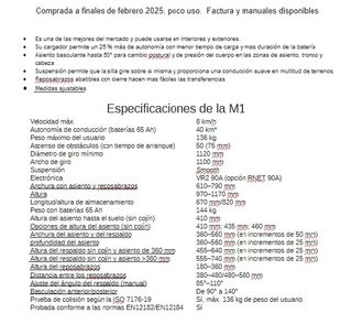 Silla Eléctrica Permovil M1 Basculante