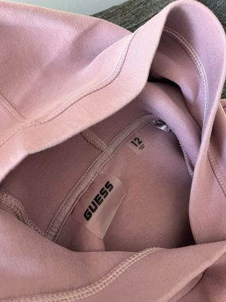 Sudadera rosa Guess Talla 12