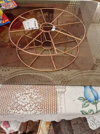 Barra decorativa metal dorada JASIL