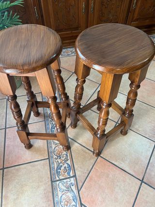 Taburetes de Madera