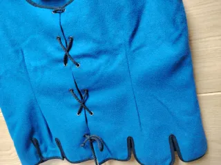 Cuerpiño baserri azul nuevo 42/52/60 cm