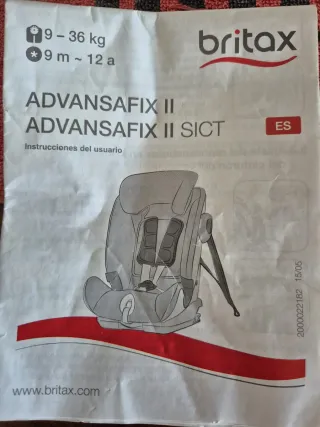 Silla coche Britax Römer Advansafix II
