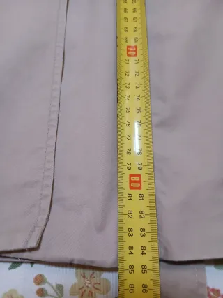 Gabardina Zara Basic Beige Talla L