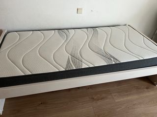 Cama nido blanca con cajón