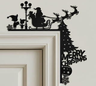 Decoración Navideña para Puerta