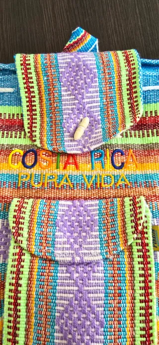 Mochila Artesanal Costa Rica Pura Vida