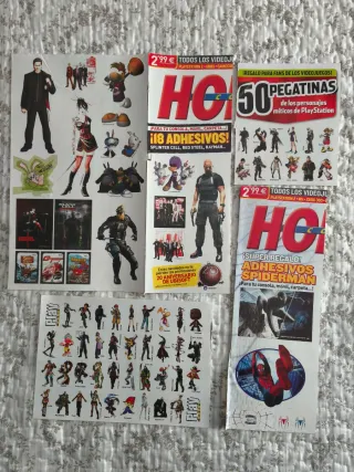 Pack Calendarios y pegatinas Videojuegos 2007 y 20