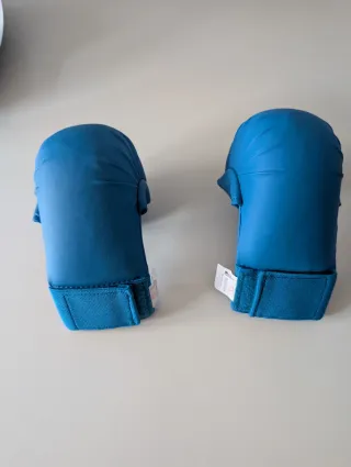 Guantillas Karate Azul Nuevas Talla XS