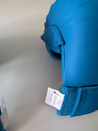 Guantillas Karate Azul Nuevas Talla XS