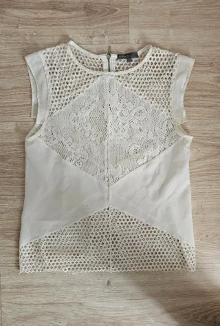 Blusa Basement calada sin mangas