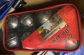 Kit 8 Bolas Petanca 4x2 nuevo sin estrenar