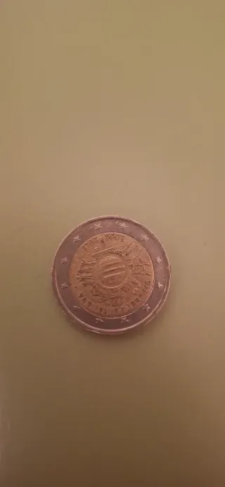 Moneta da 2 Euro rara.